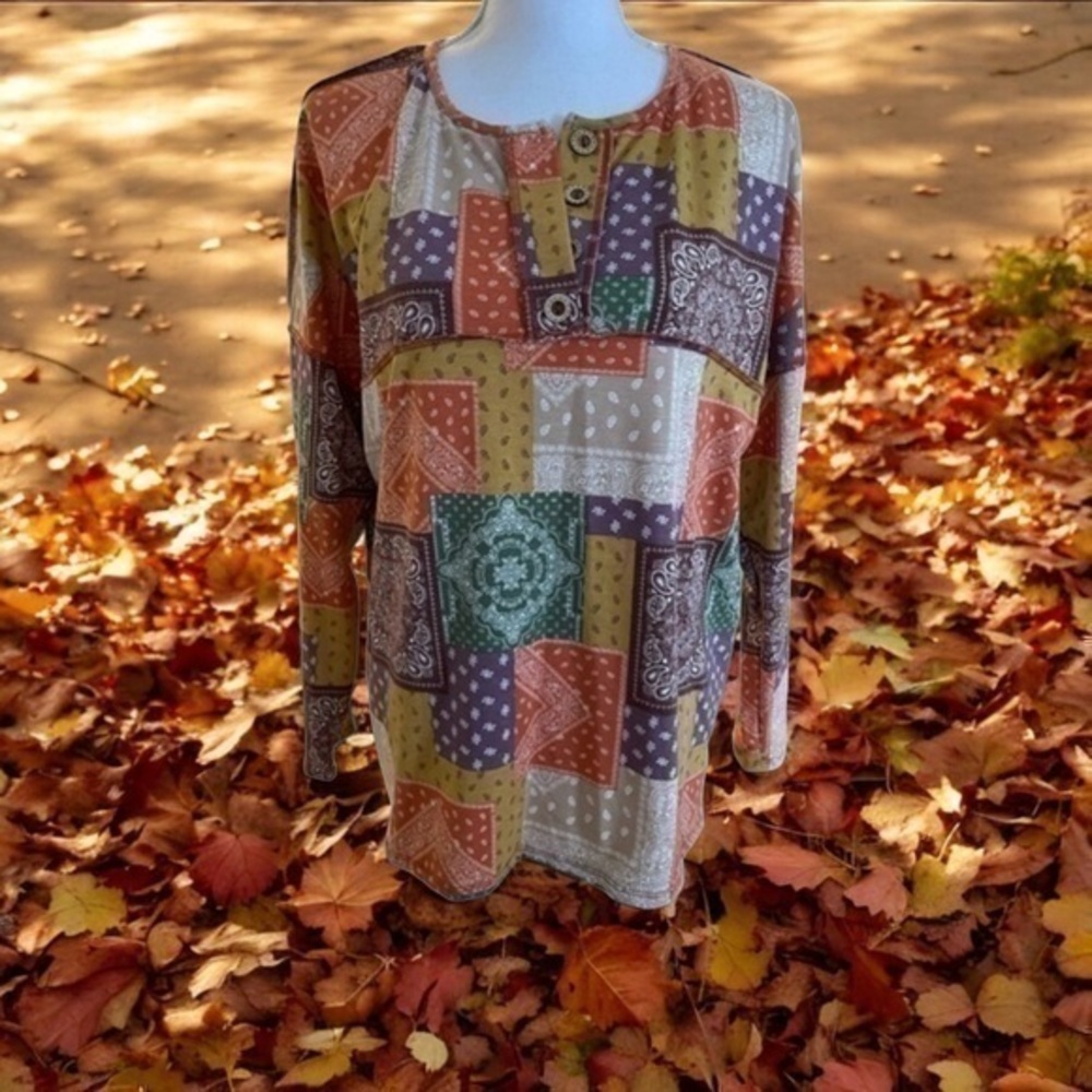 Haptics by Holly Harper Boho Top NWOT